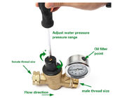 CNC ρυθμιστής πίεσης νερού ορείχαλκου 1/2 ίντσας με το δίκτυο φίλτρων νερού